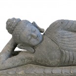 Buda tumbado de piedra