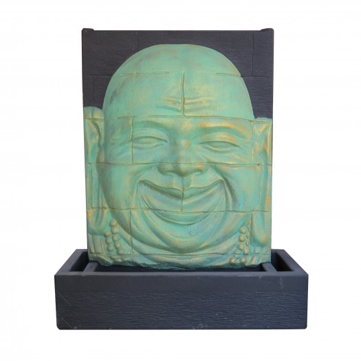 Fuente Buda feliz