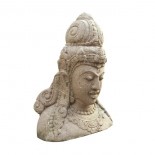 Cabeza de piedra Dwi Sri