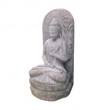 Buda sentado de piedra