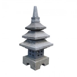 Lámpara oriental de jardín