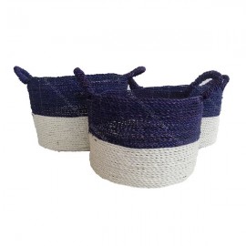 Set mediano de 3 cestos