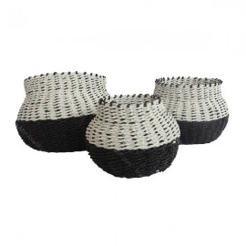 Set mediano de 3 cestos